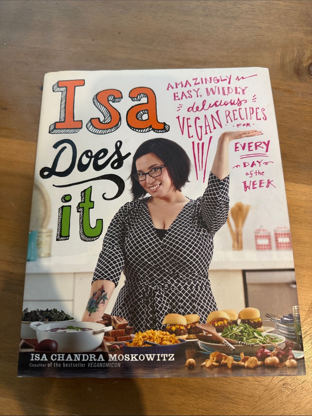 Isa Does It Vegan Cookbook - White Cover